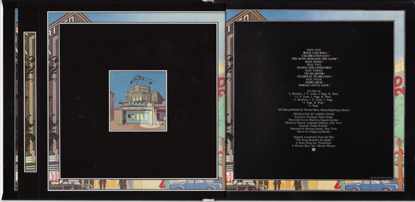 gatefold 5, Led Zeppelin - The Song Remains The Same 